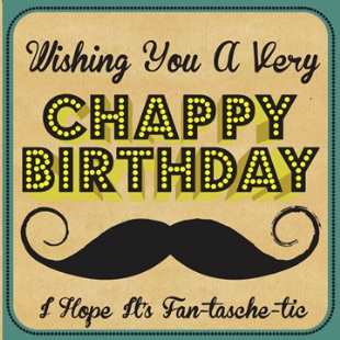 REX - CARTE BIRTHDAY CHAPPY