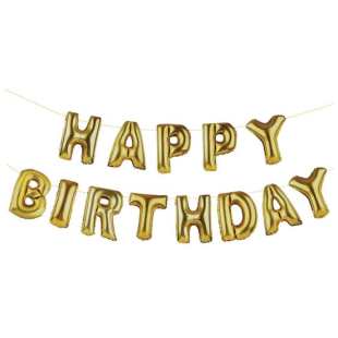 TALKING TABLE - KIT BALLON "HAPPY BIRTHDAY"
