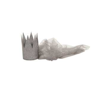 MOUCHE - COURONNE AVEC TULLE