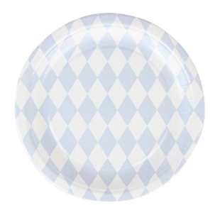 MY LITTLE DAY - ASSIETTE LOSANGE BLEU