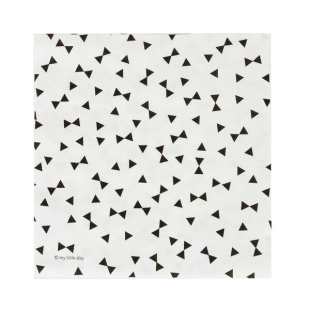 MY LITTLE DAY - SERVIETTE NOEUD NOIR