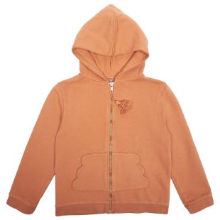 ÉMILE ET IDA - SWEAT ZIPPÉ MANGUE