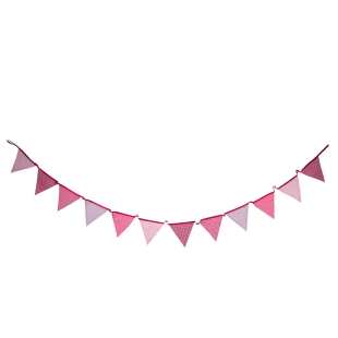 TALKING TABLE - GUIRLANDE ROSE