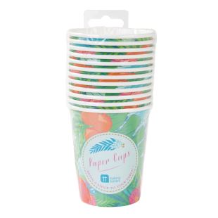 TALKING TABLE - 12 GOBELETS TROPICAL