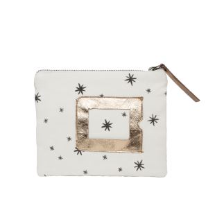APRIL SHOWERS BY POLDER - TROUSSE ZIP N°3 STAR GREY