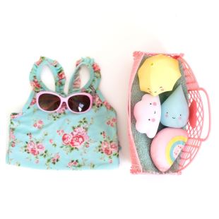 A LITTLE LOVELY COMPANY - JOUET DE BAIN PARAPLUIE
