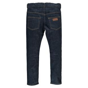 FINGER IN THE NOSE - JEAN NEW NORTON RAW DENIM BLUE