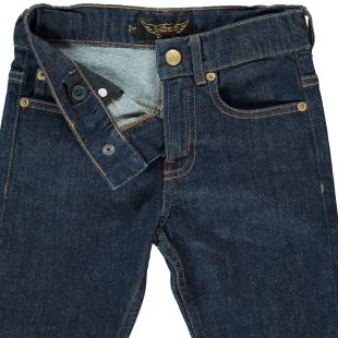 FINGER IN THE NOSE - JEAN NEW NORTON RAW DENIM BLUE