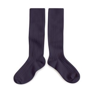 COLLÉGIEN - CHAUSSETTES HAUTES NUIT ÉTOILÉE