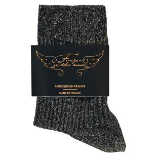 FINGER IN THE NOSE - CHAUSSETTES FLORIDA BLACK