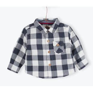 ARSÈNE ET LES PIPELETTES - CHEMISE BÉBÉ CARREAUX