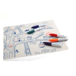 SUPERPETIT - SET DE TABLE À COLORIER ARBRE MAGIQUE