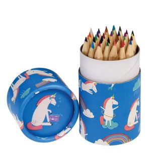 REX - SET DE 36 CRAYONS DE COULEUR - LICORNE