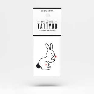 TATTYOO - TATOO HAPPY BUNNY