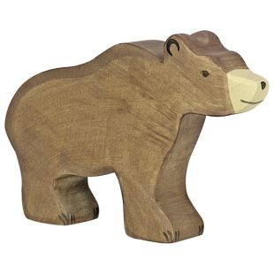 HOLZTIGER - OURS BRUN