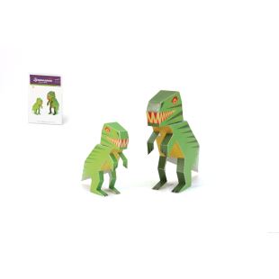 BASS & BASS - MAXI T-REX EN PAPIER - DIY