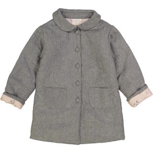 LOUIS LOUISE - MANTEAU CLAUDIE GRIS 4 ANS