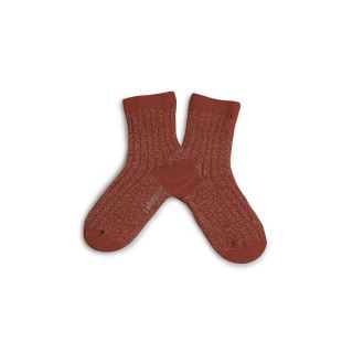 COLLÉGIEN - CHAUSSETTES FEMME CÔTES LUREX FEMME TOMETTE