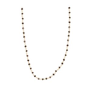 NILAÏ - COLLIER MINI PRÉCIEUSES BLACK SPINELLE