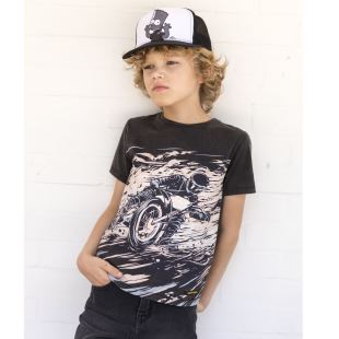 FINGER IN THE NOSE - CASQUETTE SUNBLADE BLACK FUNNY BART