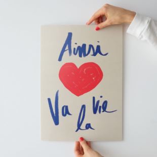 MATHILDE CABANAS - AFFICHE AINSI VA LA VIE