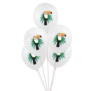 MY LITTLE DAY - 5 BALLONS TATOUÉS TOUCAN