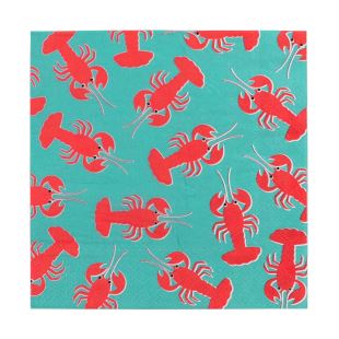 MY LITTLE DAY - SERVIETTE HOMARD