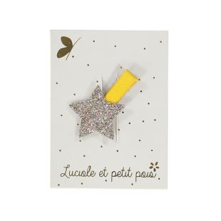 LUCIOLE ET PETIT POIS - BARETTE MINI ÉTOILE BRONZE
