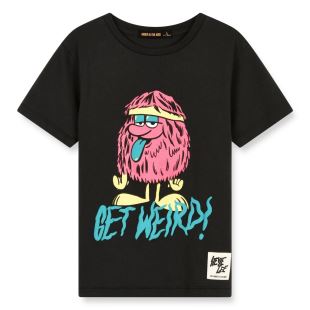 FINGER IN THE NOSE - TEE SHIRT DALTON ASH BLACK WEIRDO