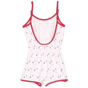 ÉMILE ET IDA - MAILLOT ECRU POMMES - 1 pièce
