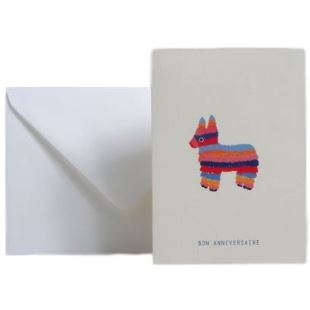 SEASON PAPER - CARTE PINATA "BON ANNIVERSAIRE"