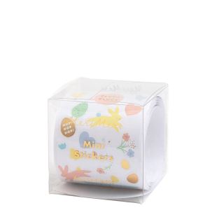 MERI MERI - Rouleau de 500 stickers Pâques 