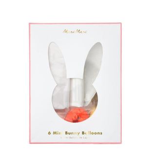 MERI MERI - Set de 6 minis ballons lapin