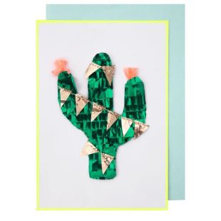 MERI MERI - Carte Cactus pinata