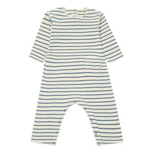 BABE & TESS - COMBINAISON MAILLE MARINE