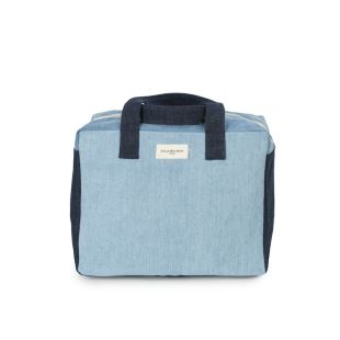 Rive droite - SAC 24H CÉLESTIN - DENIM PATCHWORK