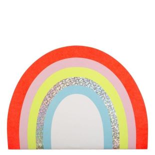 MERI MERI - CAHIER DE DESSIN ET STICKERS - ARC EN CIEL