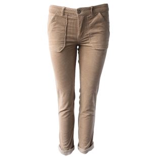 HOD - PANTALON VELOURS TRÉSOR BEIGE