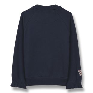 FINGER IN THE NOSE - SWEAT MILLIE SAILOR BLUE BADGES