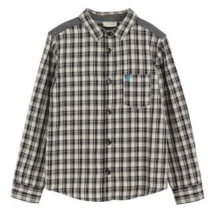 ARSÈNE ET LES PIPELETTES - CHEMISE CARREAUX GRIS