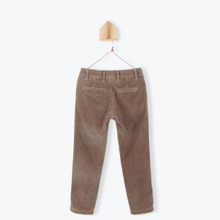 ARSENE ET LES PIPELETTES - PANTALON GROS VELOURS CHATAIGNE