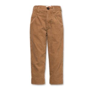 AO76 - PANTALON VELOURS COGNAC