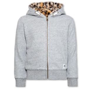 AO76 - VESTE HOODIE LEOPARD