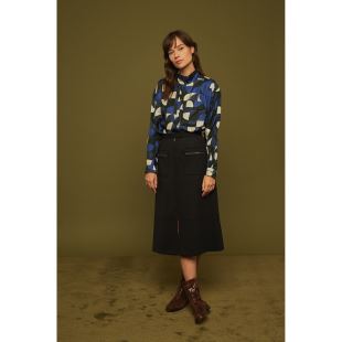 SOEUR - JUPE HORTENSE NAVY