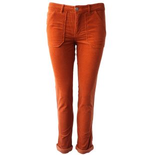 HOD - PANTALON VELOURS TRÉSOR CAJOU