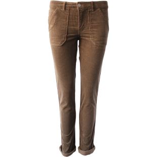 HOD - PANTALON VELOURS TRÉSOR COFFEE