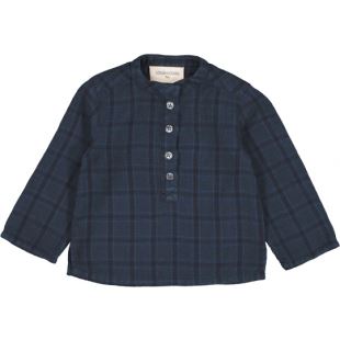 LOUIS LOUISE - CHEMISE GRAND PERE DARK BLUE