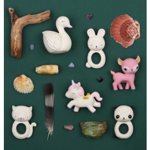 A LITTLE LOVELY COMPANY - ANNEAU DENTITION LAPIN
