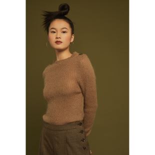 SOEUR - PULL HEMINGWAY - BEIGE