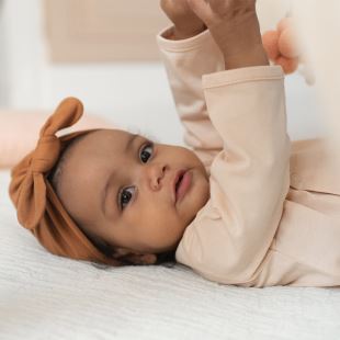BONJOUR LITTLE - KNOT BEANIE - NUT